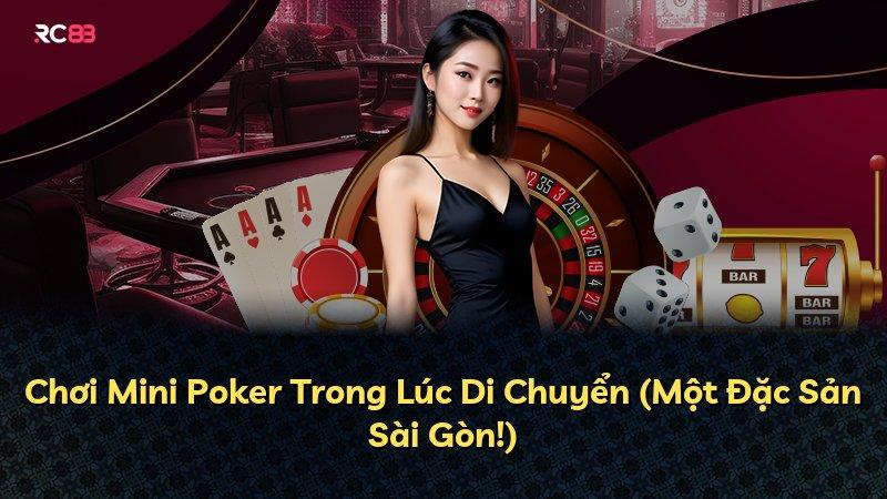Chơi Mini Poker Trong Lúc Di Chuyển (Một Đặc Sản Sài Gòn!)