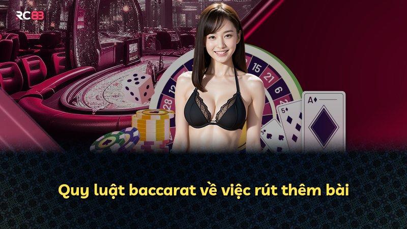 Quy luật baccarat về việc rút thêm bài