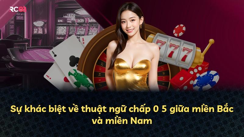 Sự khác biệt về thuật ngữ chấp 0 5 giữa miền Bắc và miền Nam