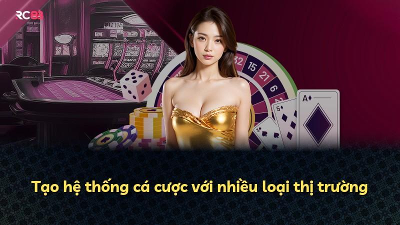Tạo hệ thống cá cược với nhiều loại thị trường